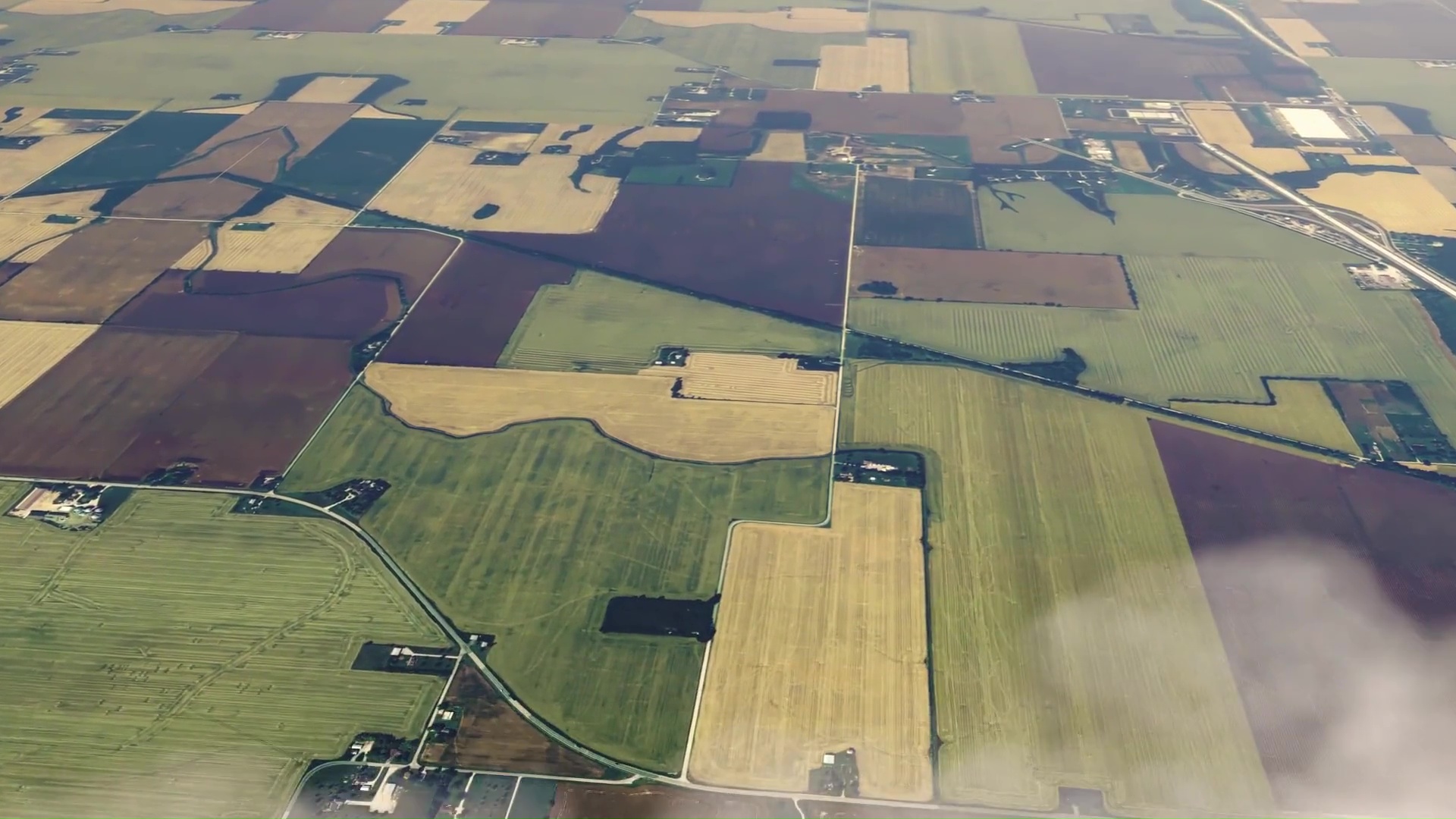 aerial view of site