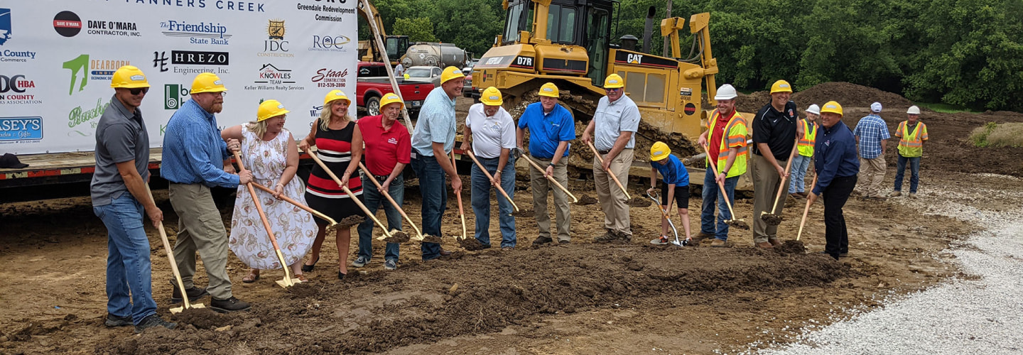 Crossing at Tanners Creek groundbreaking Dearborn